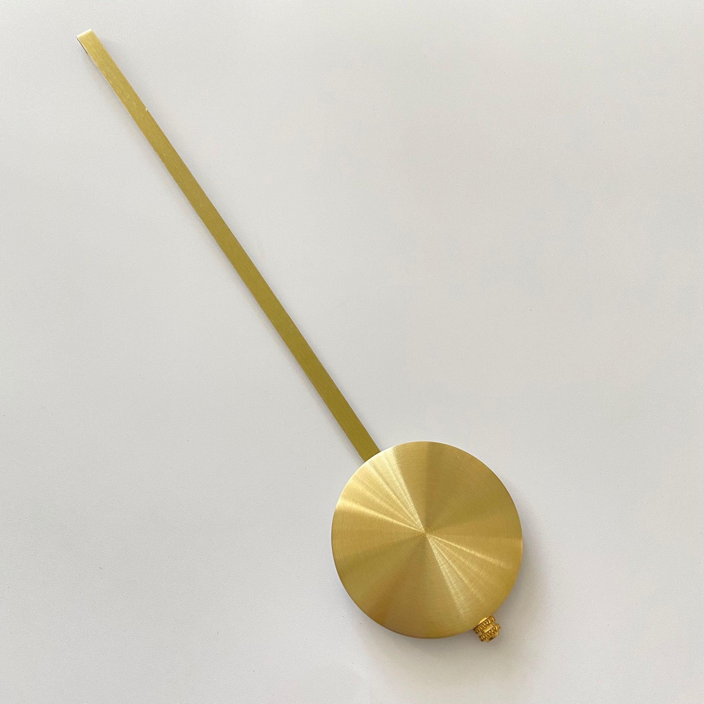 Quartz Clock Swing 30CM Pendulum Metal Bob Hammer Gold DIY Grandfather Wall Clock Repair Kits