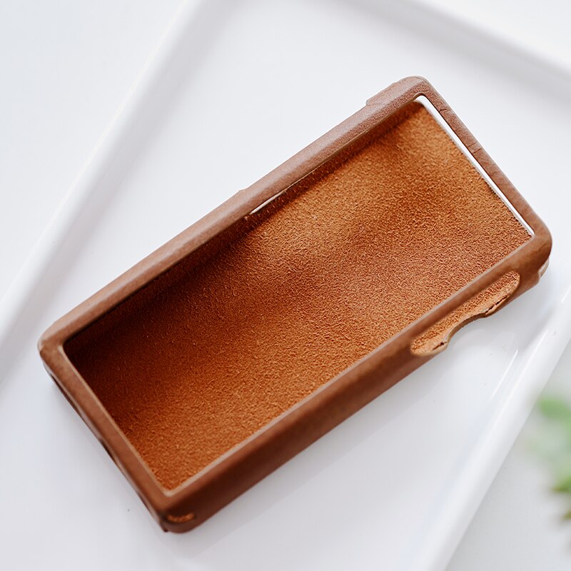 SHANLING Leather Protect Case For M5s MP3 Player Mini DAP Music Player case Black/ Brown/ Red
