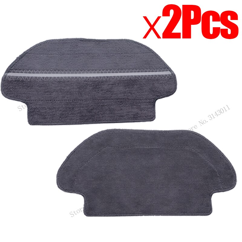 Accessoires pour aspirateur Robot XiaoMi Mijia STYJ02YM Viomi V2 PRO, tampons de nettoyage humide et sec, pièces détachées pour aspirateur Robot: 2PCS