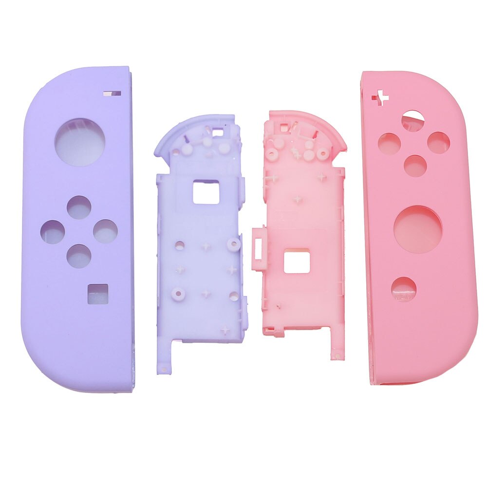 JCD para Nintendo Switch NS Joy Con carcasa de repuesto, cubierta de carcasa para NX para JoyCons, funda de controlador y tornillos de destornillador: BA