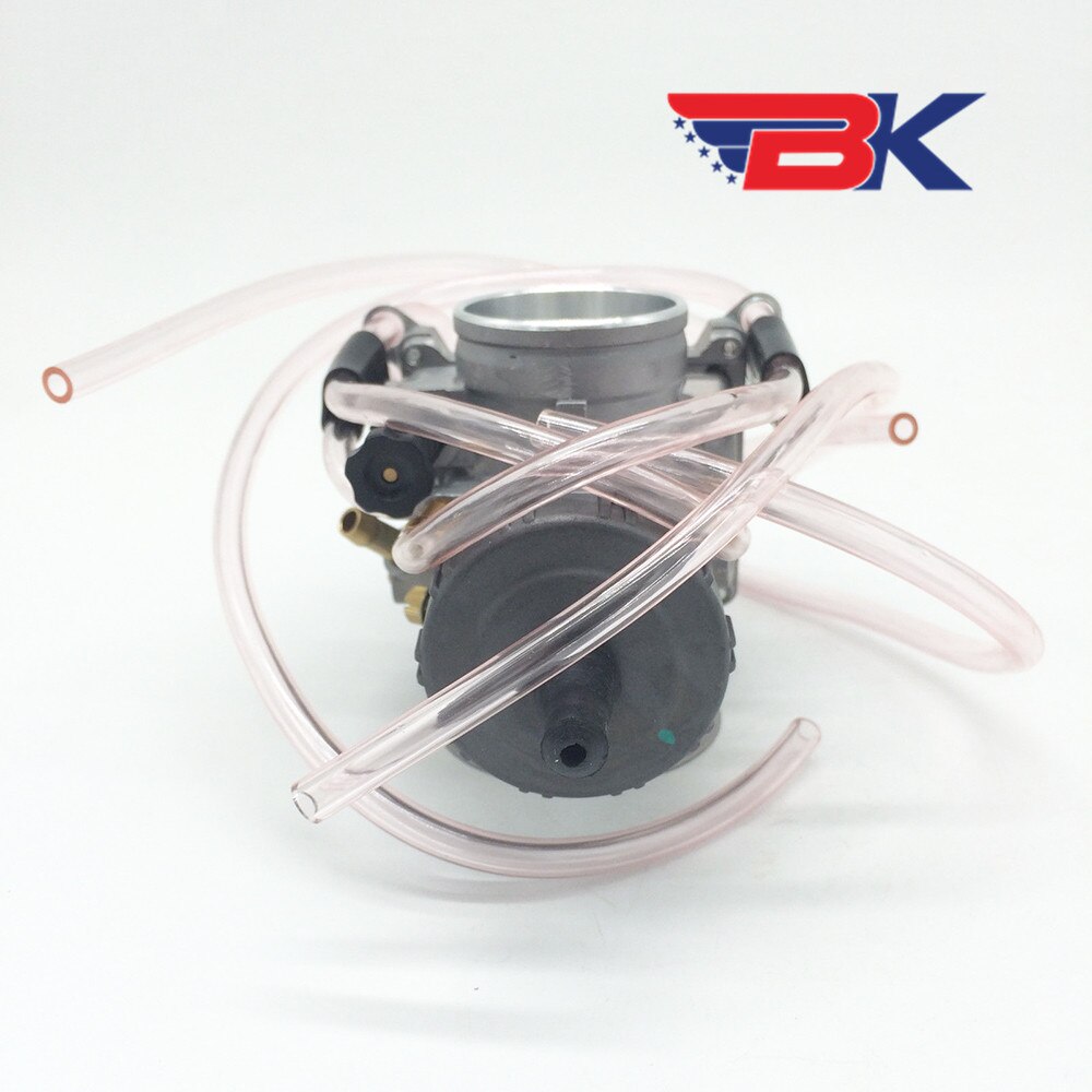 Keihin PWK PRO 42mm 42 mil Chrome Flat D Slide Carb Carburetor LT500 KX500 CR500