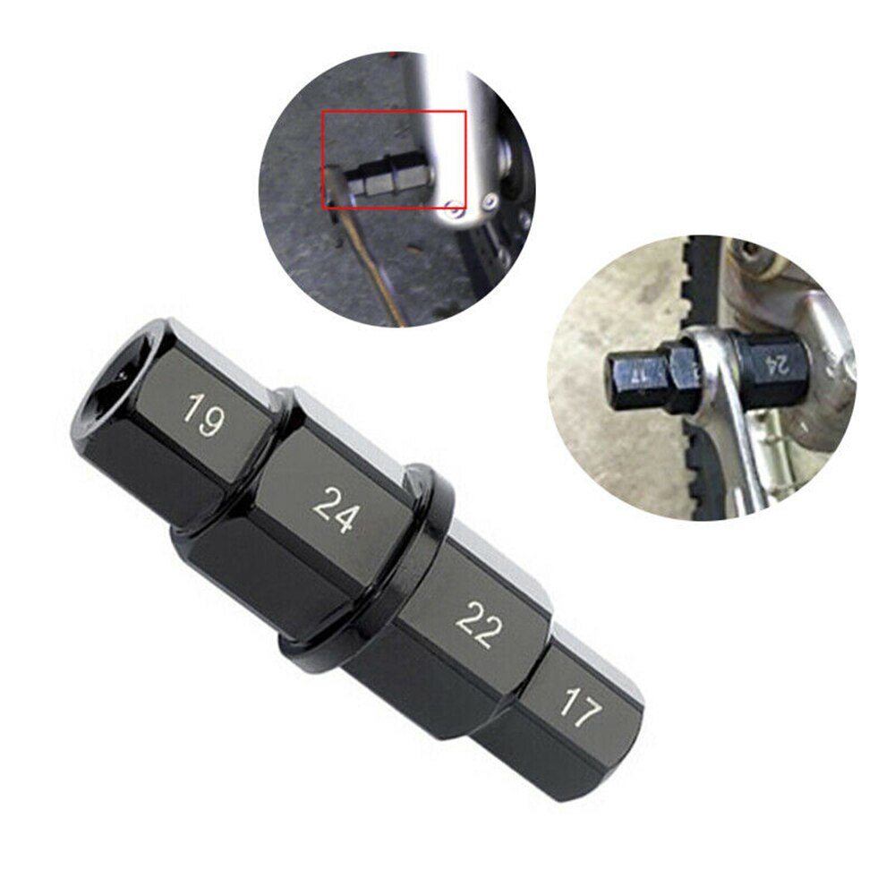 Verktøy for fjerning av metallspindel for honda/kawasaki/suzuki motorsykkel 17/19/22/24mm