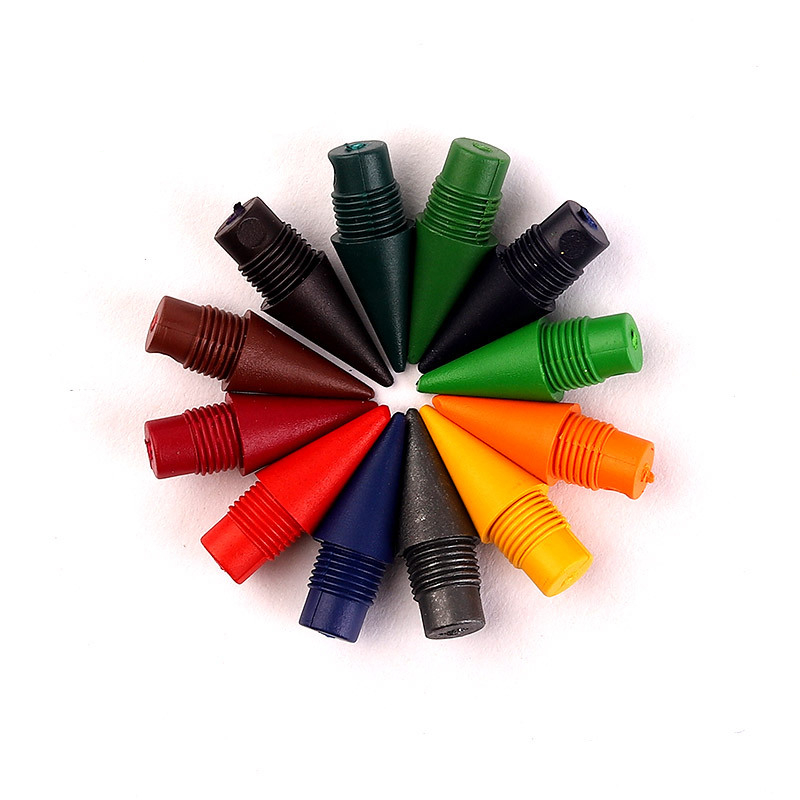 13 Colors Colored Infinity Pencils Unlimited Eternal Writing Pencil Erasable Colorful Pen School Office Supplies Stationery: Clear