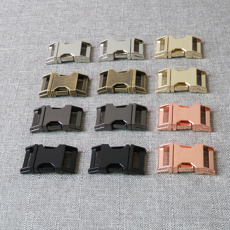 10pcs 20mm Metal Breakaway Buckle Hardware Straps Belt Clasp Clip For Pet Dog Collar Necklace Bracelet Garment Sewing Accessory