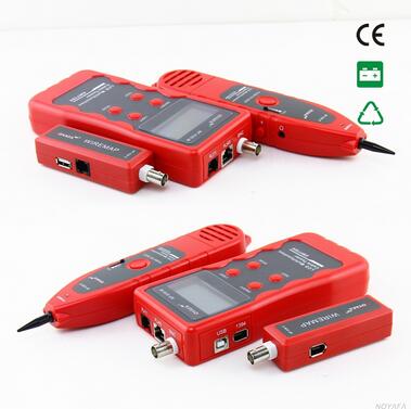 NOYAFA NF-838 Wire Tracker Tone generator 5 kinds of cable can be trace located : RJ45/RJ11/BNC/USB/1394