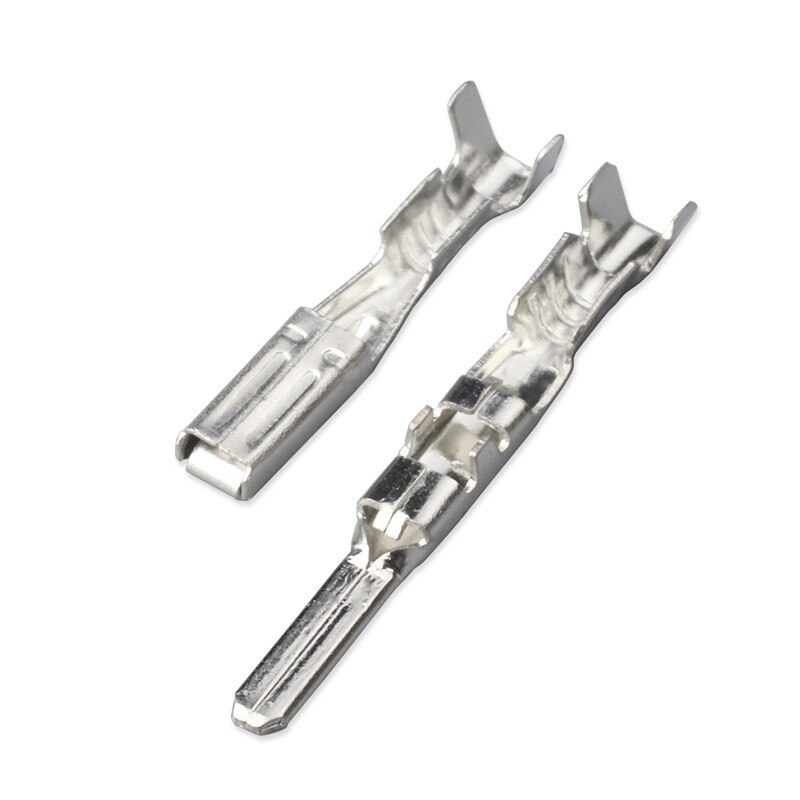 200 Sets 2 Pin Electronic Female Male Automotive Connector Auto Household Connector Crimp Terminal Connector