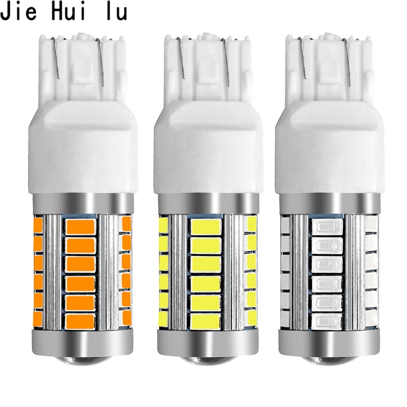 1156 1157 P21/5 W BAY15D Super lumineux 33 SMD 5630 5730 frein à LED feux antibrouillard 21/5w voiture feux diurnes arrêt ampoules 12V