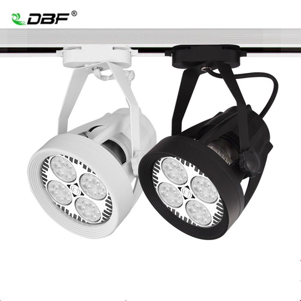 [DBF] LED Spur Licht mit Par30 Scheinwerfer Schiene Licht Moderne 35W 40W Schiene Licht für wohnzimmer Schlafzimmer Korridor 85-265V