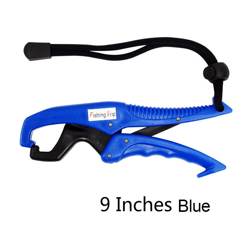 Atrapa peces, herramienta práctica de pesca, agarre de labio, soporte de pinza flotante, alicate de agarre, herramienta de pesca de plástico ABS: 06