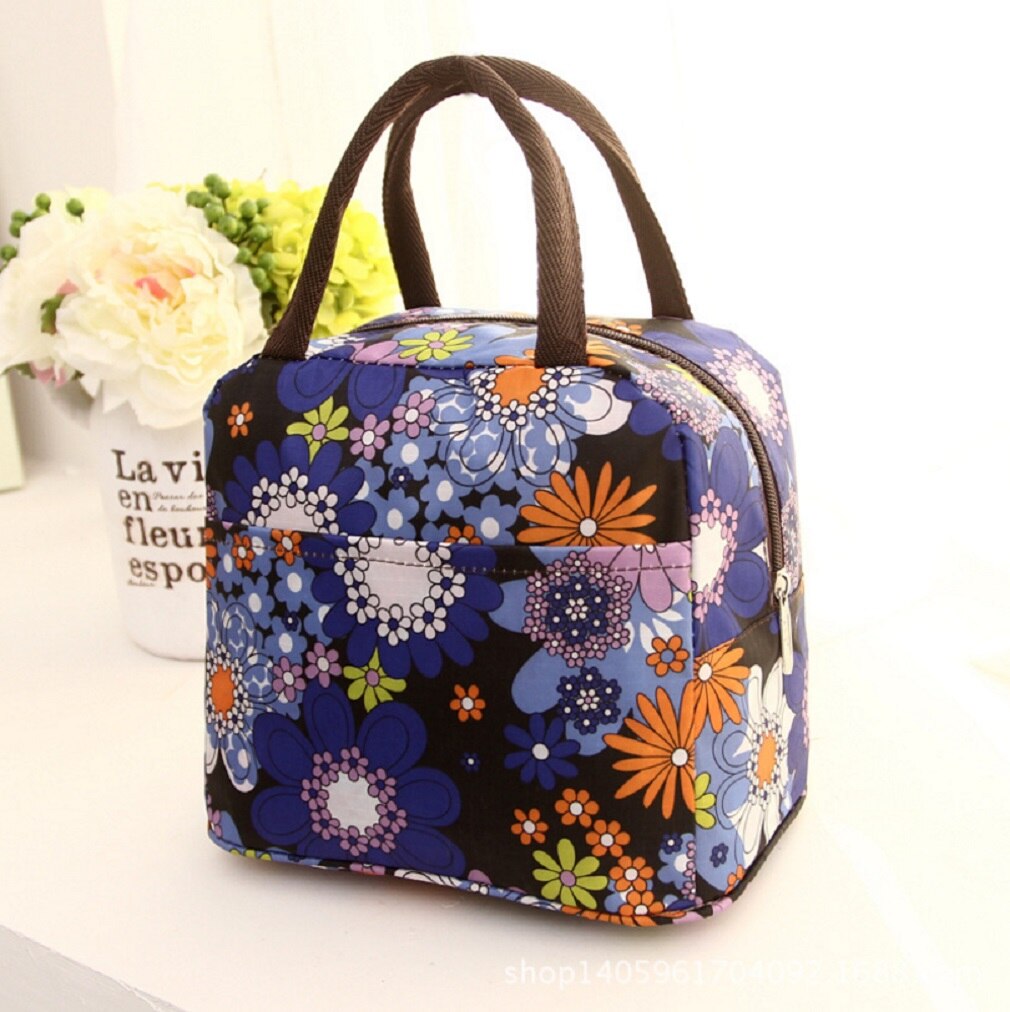 Draagbare Geïsoleerde Thermische Koeler Lunchbox Carry Tote Picknick Case Opbergtas