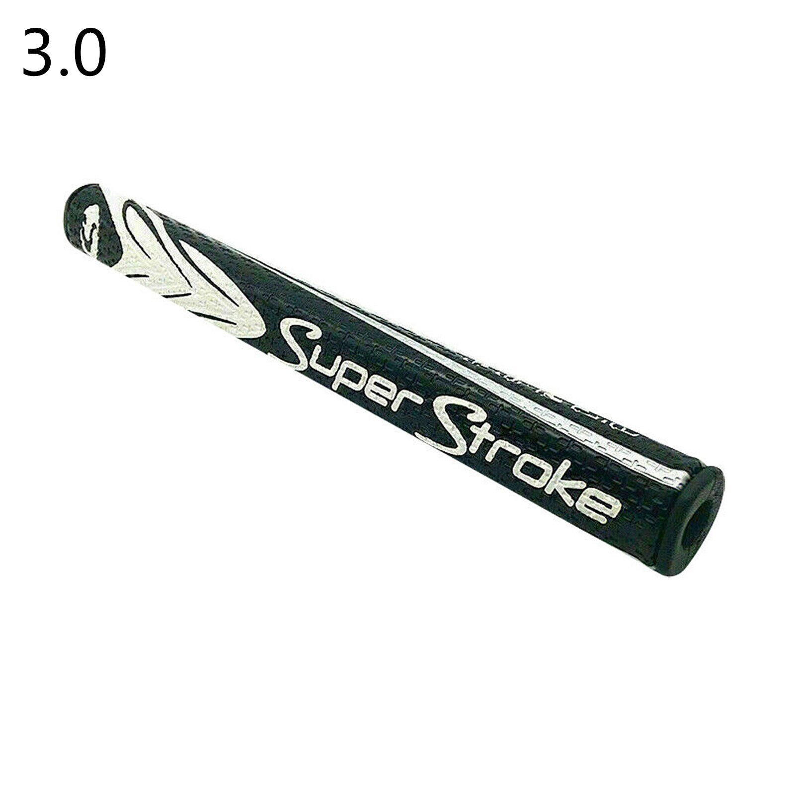 Ultra Slim Fat 2.0/3.0/5.0 Golf Grip Golf Accessories Golf Sport Darable Anti-Slip Golf Sport Super Stroke Putter Handle: Black 3.0