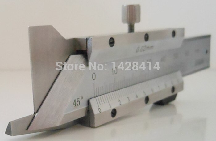 Chamver gaugr 45degrees Chamfer Gauge 0-6mm Stainless steel Chamfering calipers vernier caliper / Chamfer Caliper