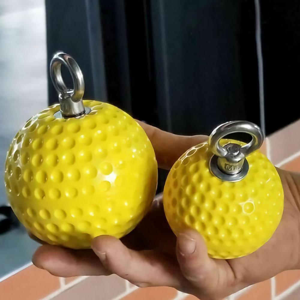 Pull Up Climbing Grips Hold Rock Training Strength Fitness grip Durable Trainer ball O6C1