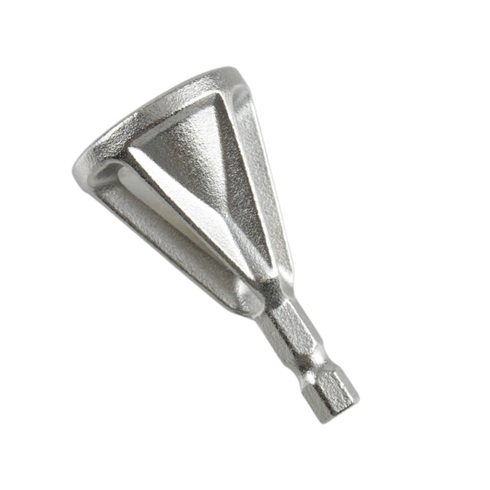 6-20mm Entgraten Externe Fase Werkzeug verhexen/Dreieck Schaft Metall Entgraten Bohrer Schnelle Entfernen Grat Werkzeug Auto Motorrad Reifen Reparatur