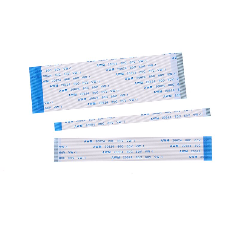 10PCS FPC Ribbon Flexible Flat CABLE PITCH 0.5MM 100MM A-Type 4/6/8/10/12/16/20/20/24/26/28/30/34/36/40/45/50/54/60pin
