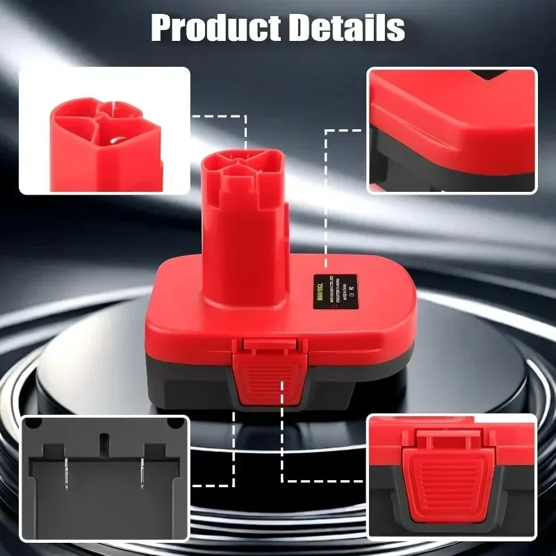 Voor Craftsman 20V Lithium-Ion Batterijen voor Craftsman Oude 19.2V Batterijen Opladen Gereedschap MAN18GL Batterij Adapter converter