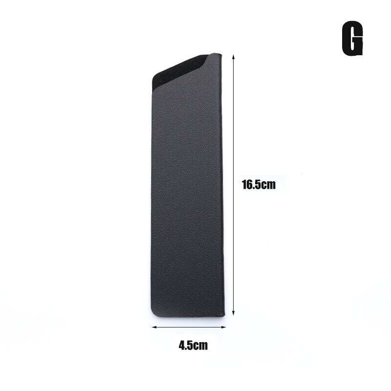 8sizes Kitchen Knife Sheath Chef knife Case Sashimi Cleaver Slicing Filleting Paring Utility Cover length 13.5 16.5 19.5 22 26cm: type 7