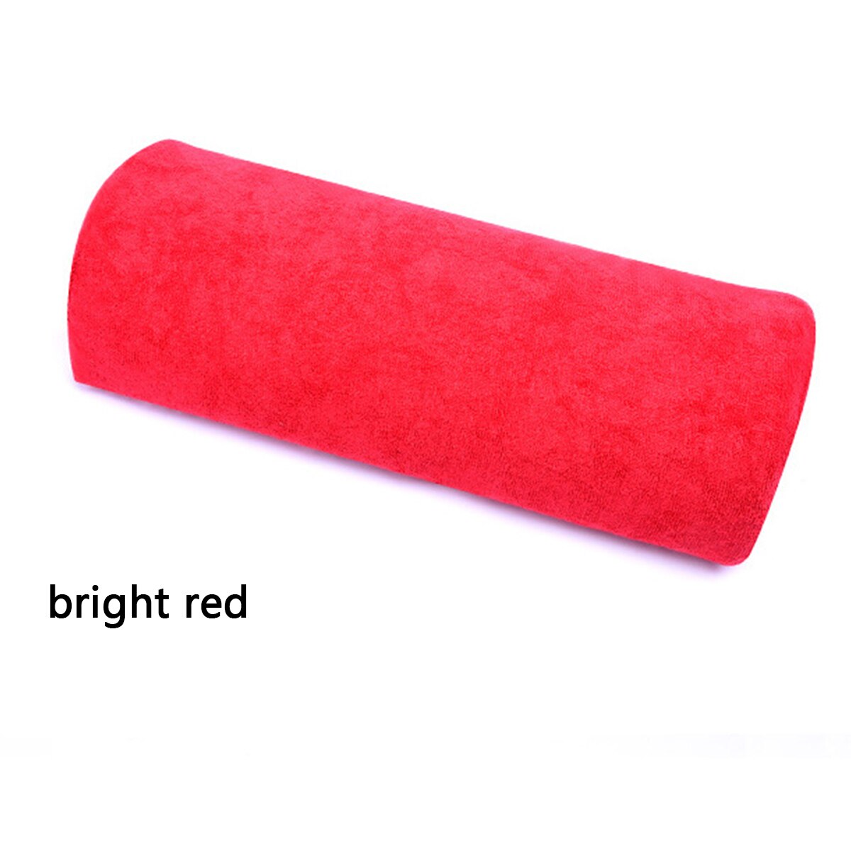 1Pc Manicure Hand Rust Zacht Kussen Nail Arm Holder Wasbare Hand Kussen Spons Pols Manicure Kussen Nail Art Tool accessoires: red