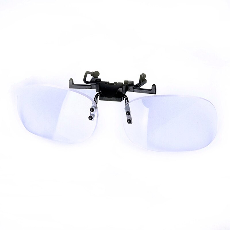 Polarized Glasses Clip Outdoor Fishing Glasses Myopia Driving Eyewear Transparent Sun Glasses Clip with Box 150 Degrees: Default Title