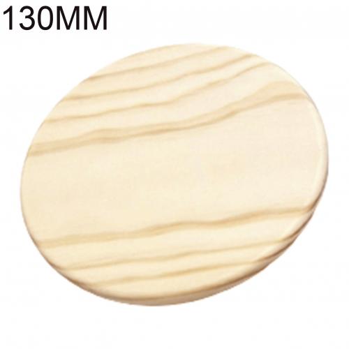 Reusable Mason Jar Canning Caps Non Leakage Pine Wooden Cover Lids with Silicone Seal Ring for Candle Cup Glass Accessories: 130mm