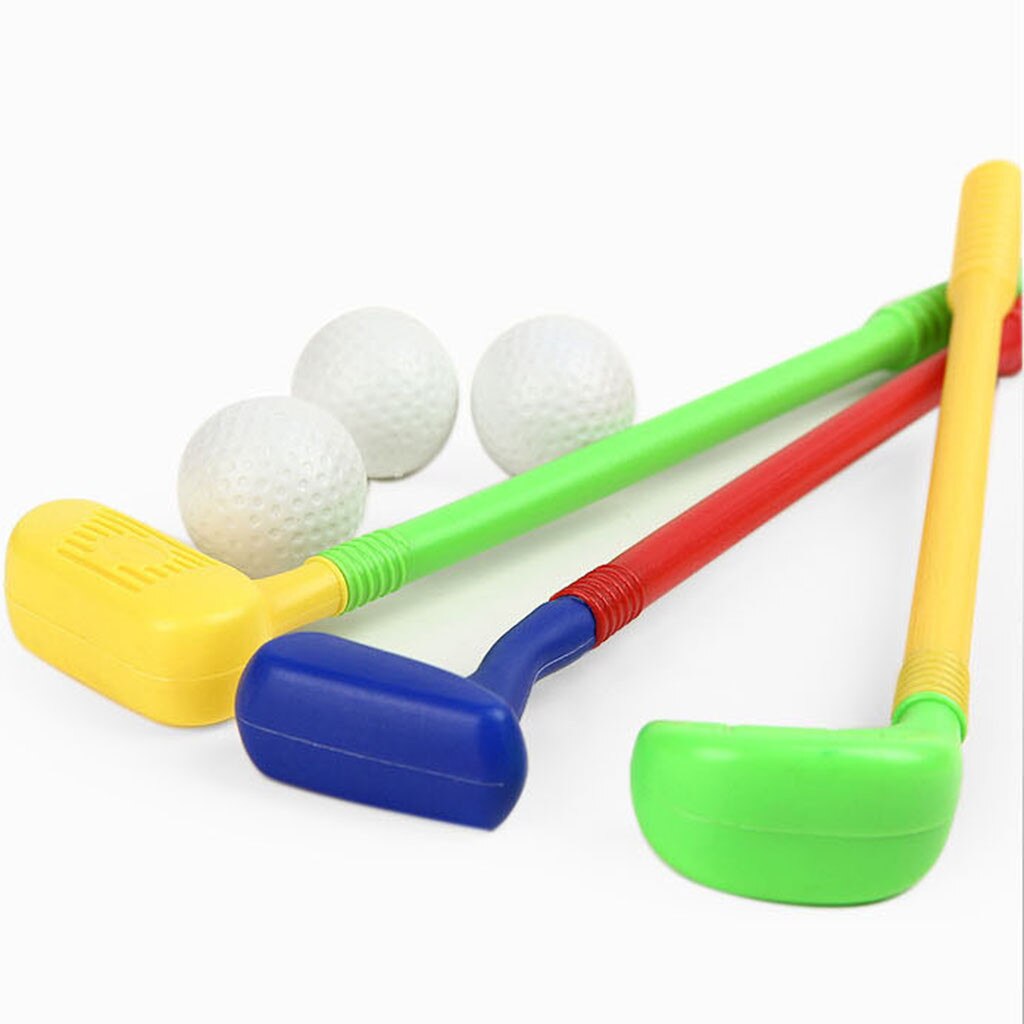 Clubs de Golf enfants jouets en plastique loisirs Sports Mini Golf ensemble de Club de Golf jouets pour enfants matière plastique facile à utiliser #40