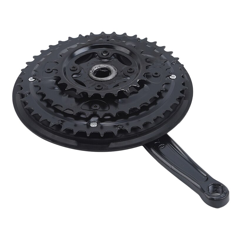 Hometrainer crankarmset 127 mm ijzeren vierkant gat compatibel met