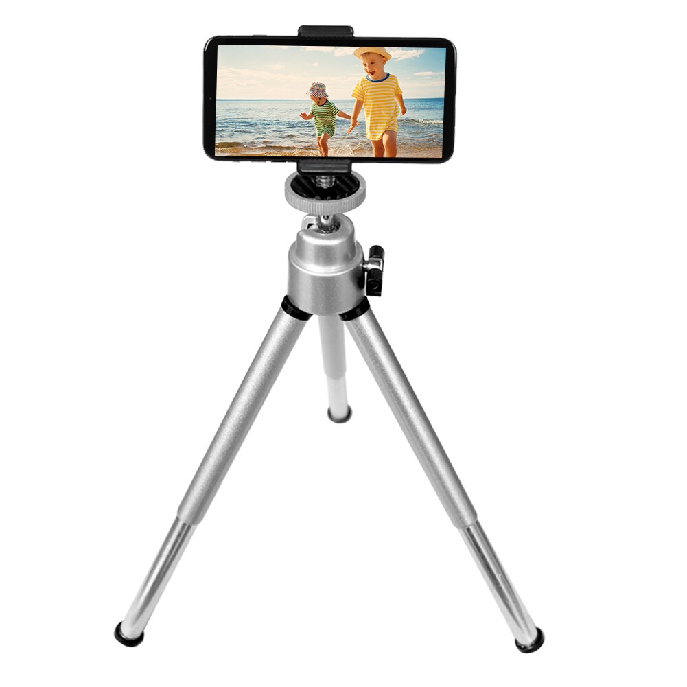 Mini Tripod Support For iPhone/Xiaomi/Samsung Smart Phone Universal Foldable Desk Stand Mount Holder for DSLR Camera