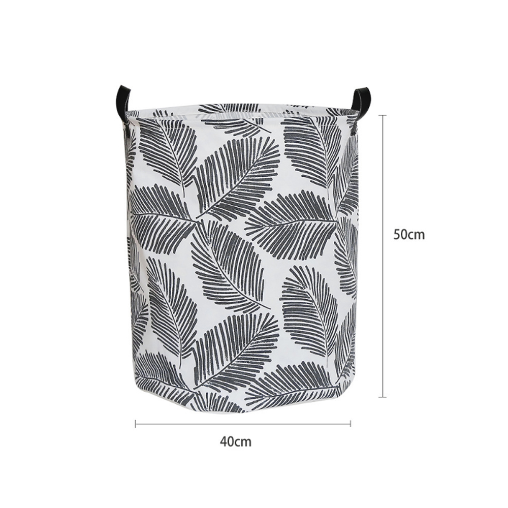 Canvas Waterdichte Wasserij Organisator Mand Grote Capaciteit Wasmand Vuile Kleren Opbergtas Speelgoed Thuis Opslag Bin 1Pc