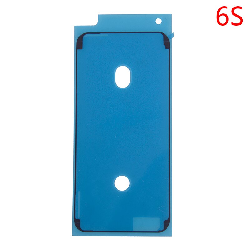 Pegatina para IPhone 6s/6s plus/7s/7plus/8/8 plus/XR/X /XS, cinta adhesiva para pantalla, pegamento para reparación, resistente al agua, 2 uds.: Rojo rosado