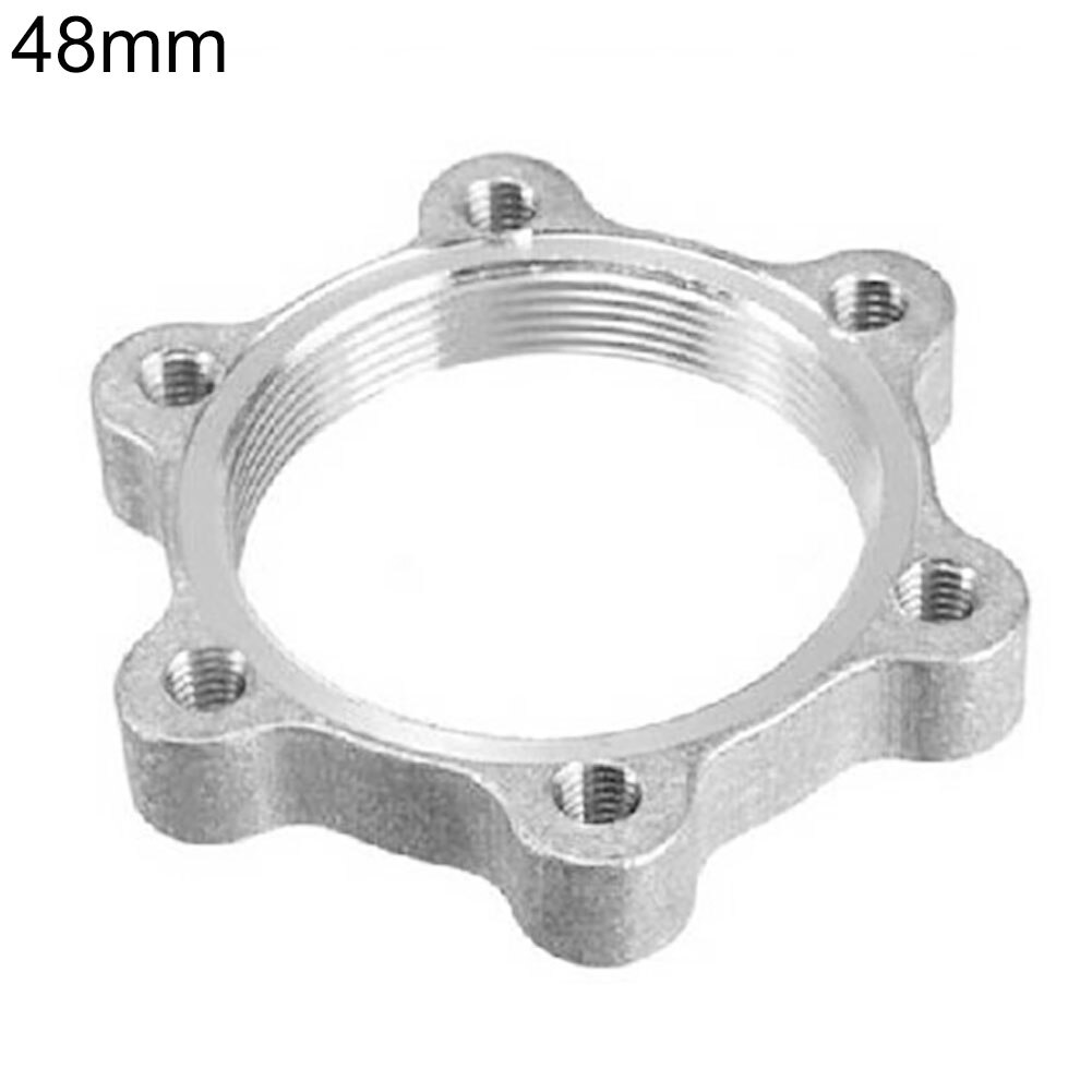 44/48mm Aluminium Alloy MTB Bike Threaded Hubs Disc Brake Rotor Adapter Base: 48mm