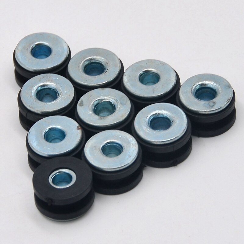 10Pcs Motorcycle Rubber Grommets Bolt Overdrukventiel Kussen Kit Vervanging Accessoires Voor Honda Yamaha Suzuki