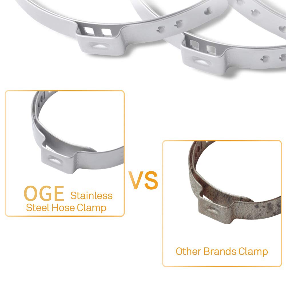 OGE 8 PCS Universal Car CV Boot Clamps