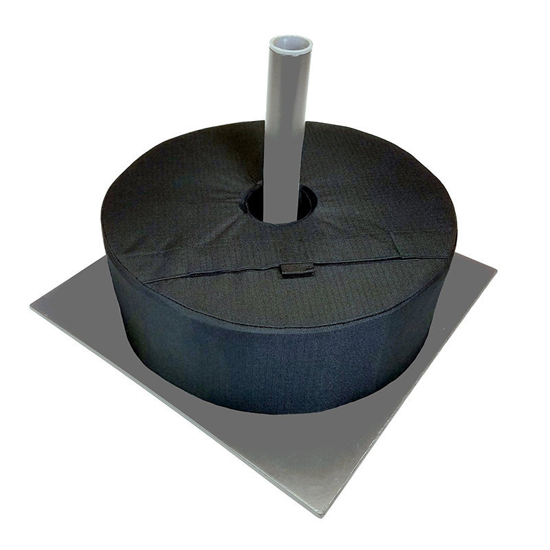 Round umbrella base weight bag, windproof sand bags for tent, sunshade, patio umbrella