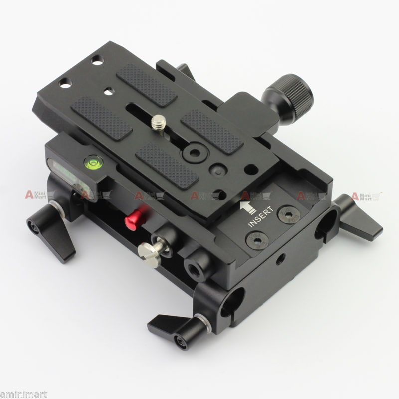 Dovetail Quick Rapid Release Plate Baseplate Connector U1 fr Film Camera Tripod Mount Accessory Support Follow Focus Rail System
