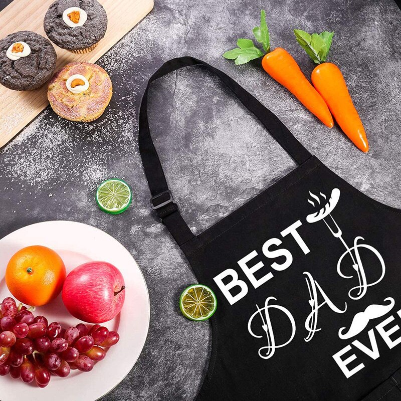 Delantal del mejor papá, mamá, abuelo, abuela, nunca, mamá, papá, cumpleaños, Día del Padre, Navidad, de Acción de Gracias familiar: dad apron