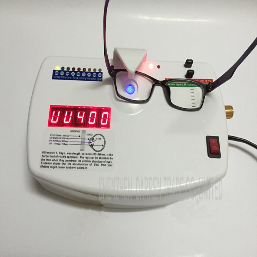 1PC UV400 tester lens tester ultraviolet tester Lens testing equipment CP-13B wavelength can be adjusted