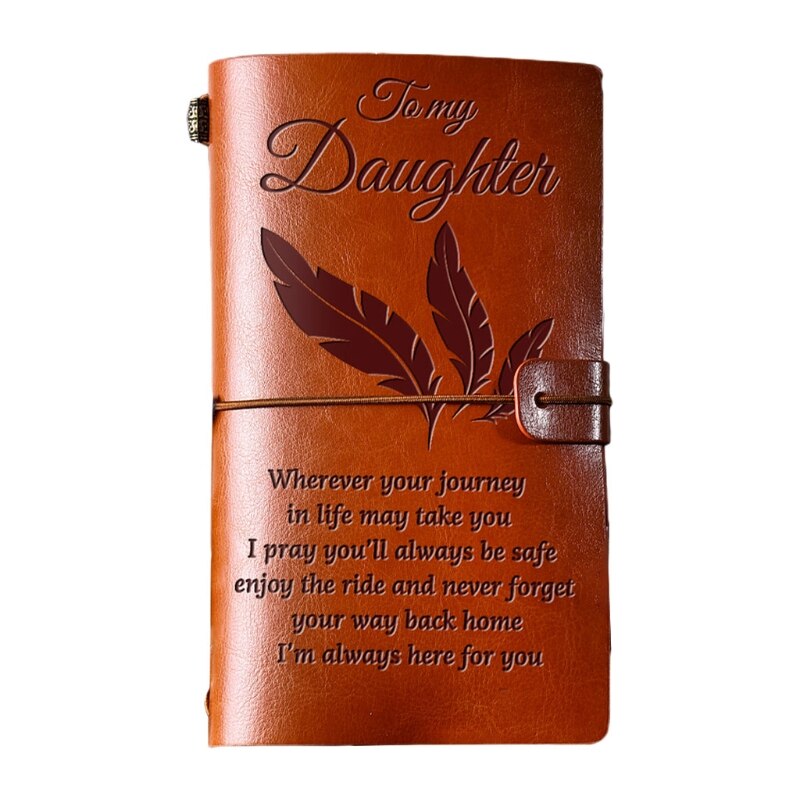 LAKECITY LEATHER CRAFT Maan Lederen Journal Handgemaakte Vintage Papier