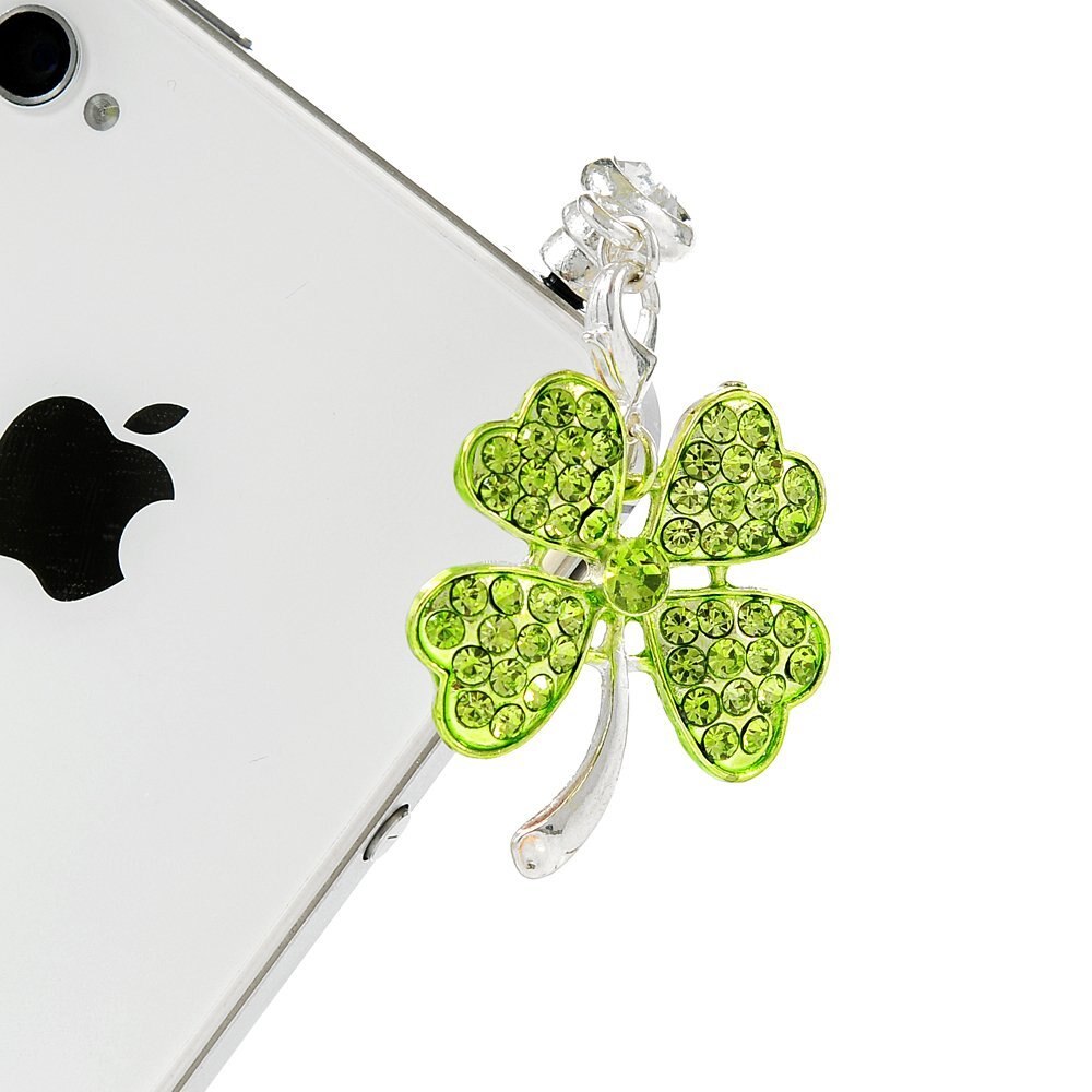 3D Handgemaakte Bling Stof Plug Koptelefoon Jack Accessoires voor Iphone Ipad Ipod Touch