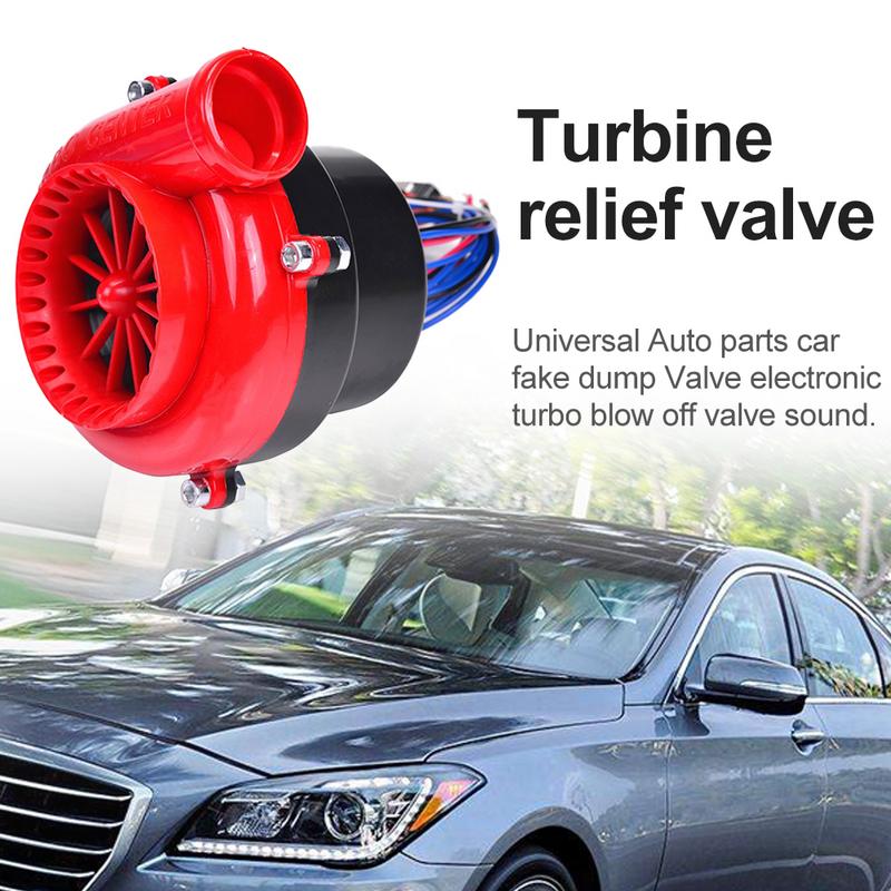 Universele Elektronische Turbo Auto Nep Dump Valve Turbo Blow Off Valve Geluid Elektrische Turbo Blow Off Analoge Sound