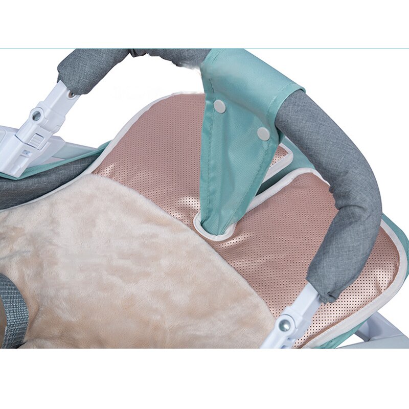 Baby klapvogn sæde liners åndbar blød madras skiftende bomuldsmåtte beskytte pude børns klapvogn bilsæde tilbehør