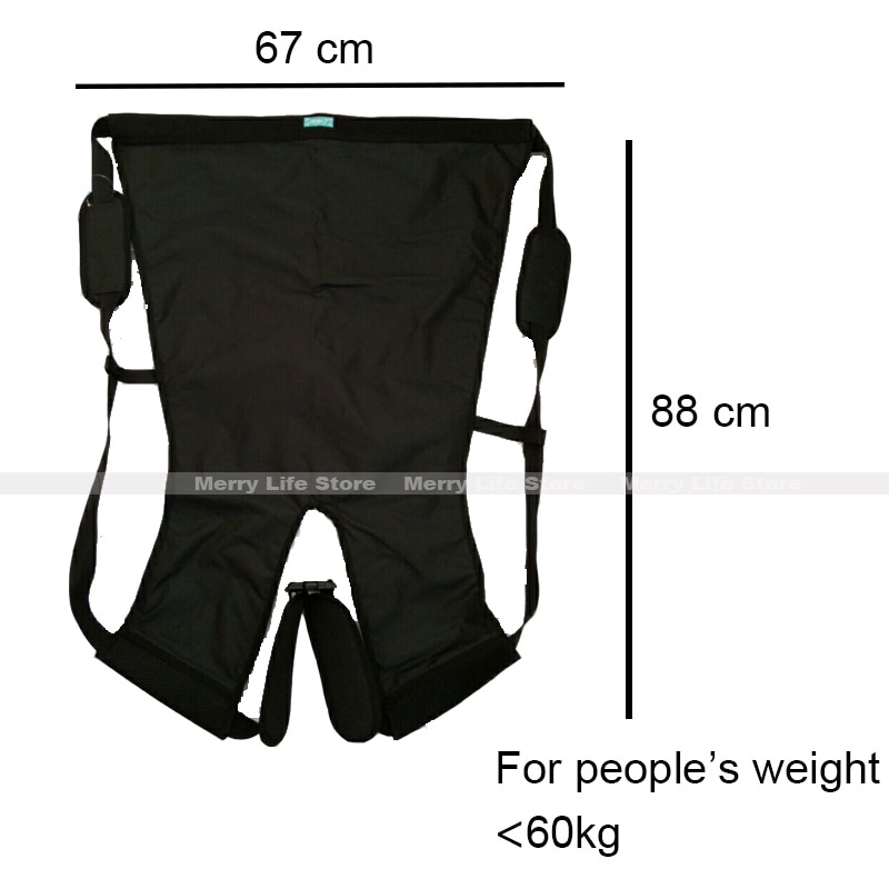 Patient Lift Sling Carrier One-Person Transferring Belt Carrying Up Down Stairs to Bed,Wheelchair,Chair,Car,Vehicle for Disabled