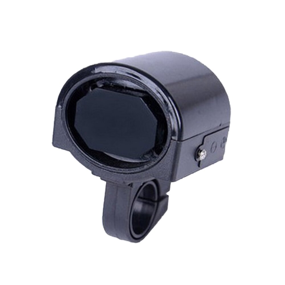 Luide mtb-racefiets, elektronische fietsbel, luide claxon, fietstoeter, sirene, alarmbel, fietsbel, accessoire: Zwart