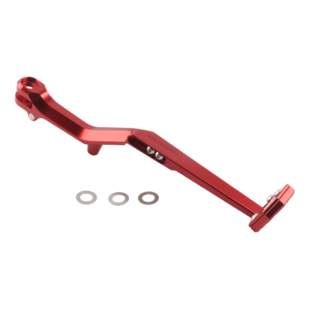 Enduro-motocrossaccessoires voor surron parts, standaards, zijstandaards, antislip parkeersteunen, verlichting, bee x e-bike, motorfiets: Rood