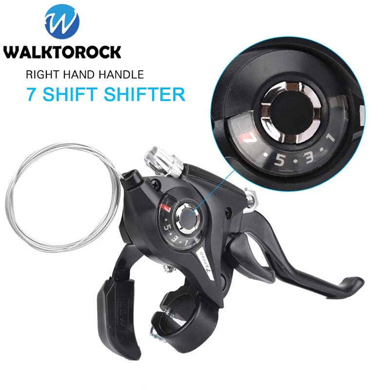 3/ 7 / 8 Speed Bicycle speed Shifter Thumb Shifter Brake Lever MTB Riding Brake Levers Bike Accessories