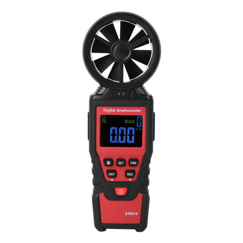 Wind Speed Tester Digital Anemometer Handheld for Windsurfing Sailing
