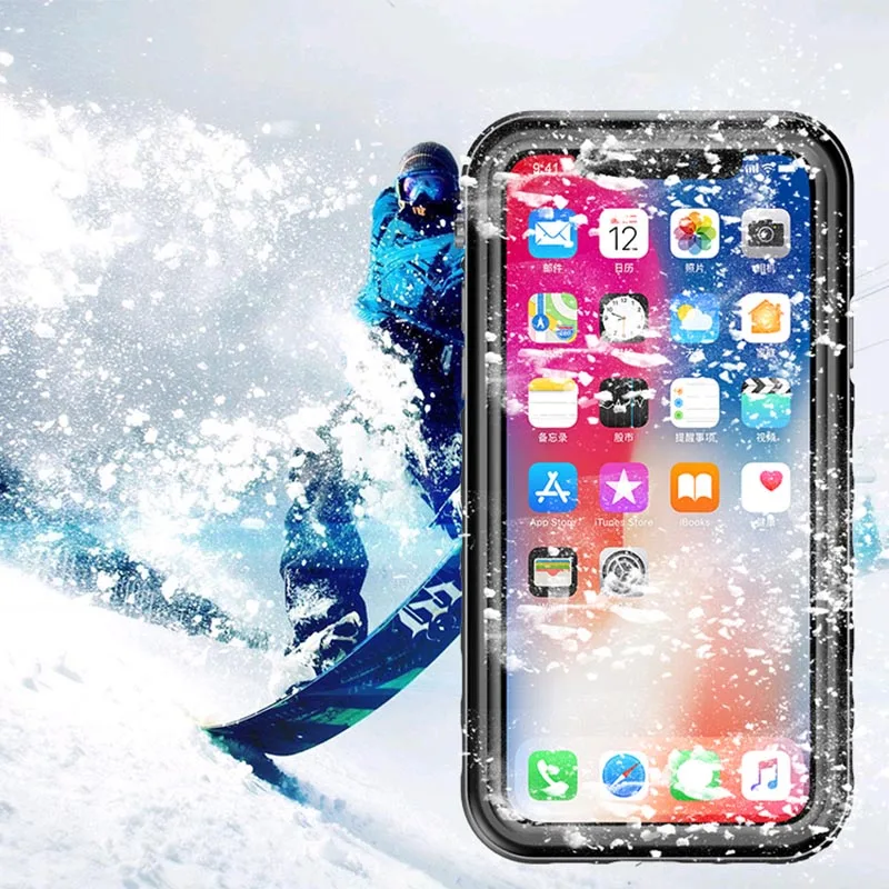 IP68 Waterproof Case For iPhone 6 6S 7 8 SE ShockProof 360 Full Cover Swim Diving Underwater Case For iPhone X XS XR XS Max