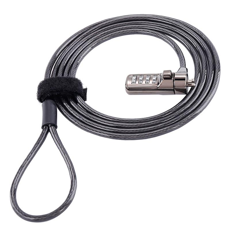 1pc Laptop Security Cable Lock Portable Laptop Lock Computer Lock