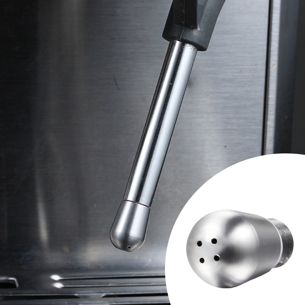 Steam Nozzle Tip Coffee Maker Machine Milk Foam Spout for 8 Series, Food grade Stainless Steel