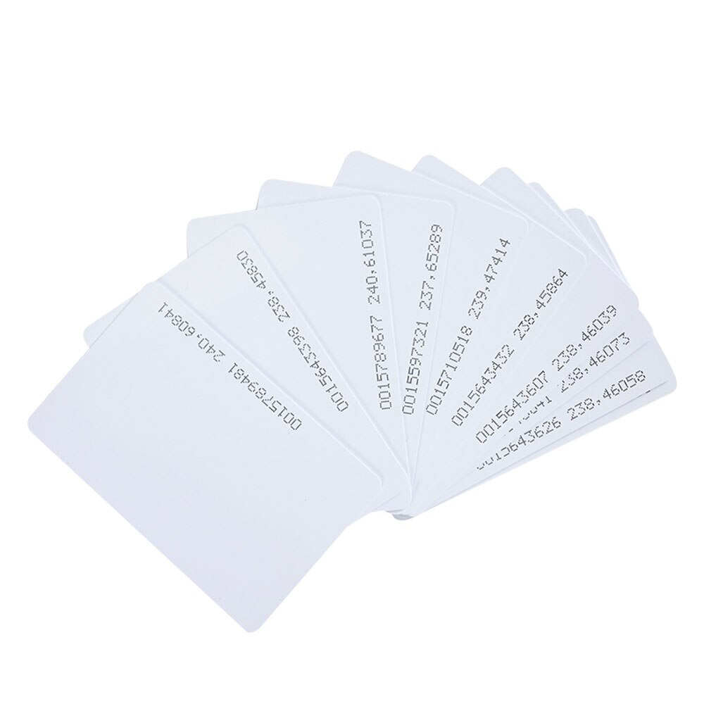Wiegand controller,TCP IP einzel Tür Access Controller 20K Benutzer 100K Veranstaltungen, suport multi-zugang funktion, Feuer Alarm etc.sn:B01: 30pcs ID card