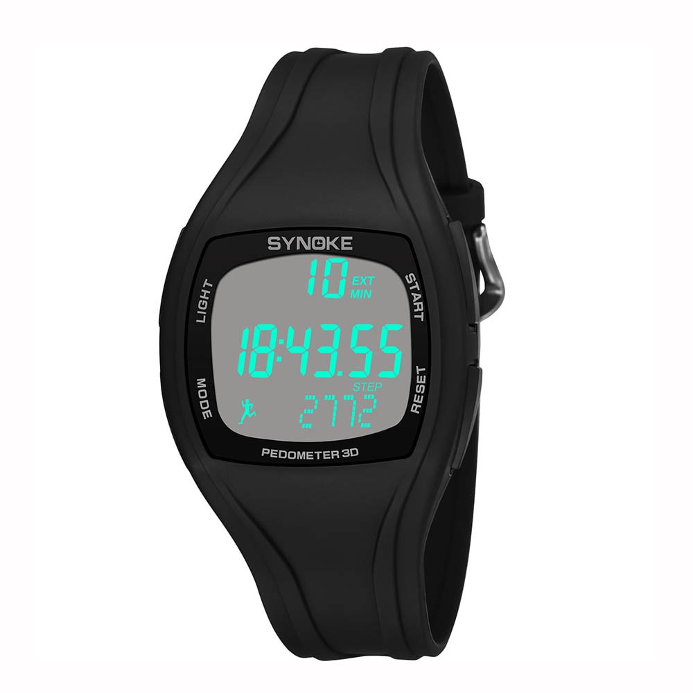 Sport Horloge Synoke Calorie Stappenteller Chronograph Outdoor Elektronische Digitale Horloges 50M Waterdicht Montre Reloj Relogio Klok